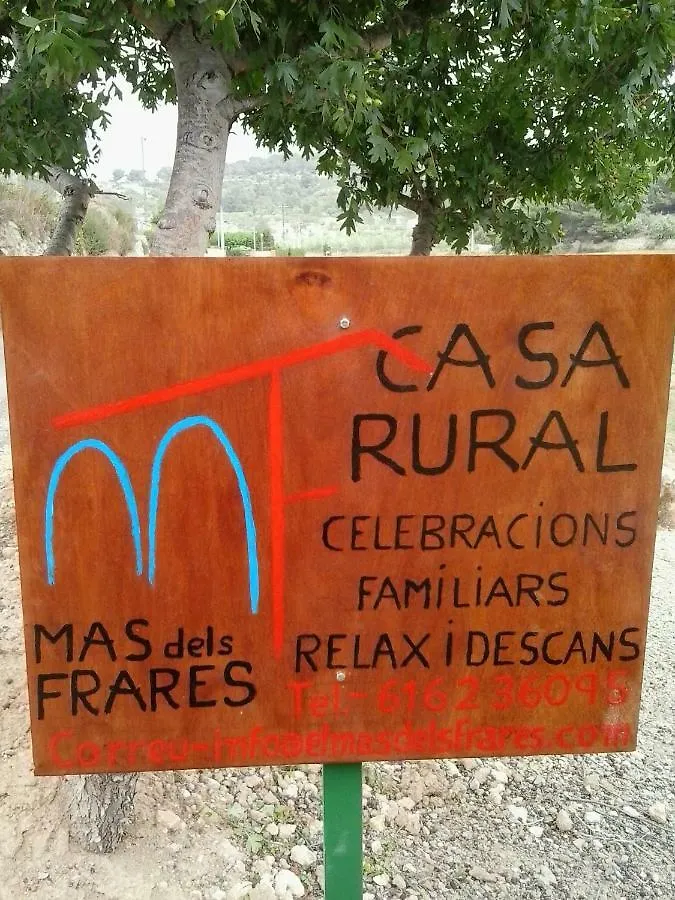 Casa Rural Mas Dels Frares Villa Tarragona 0*,  España